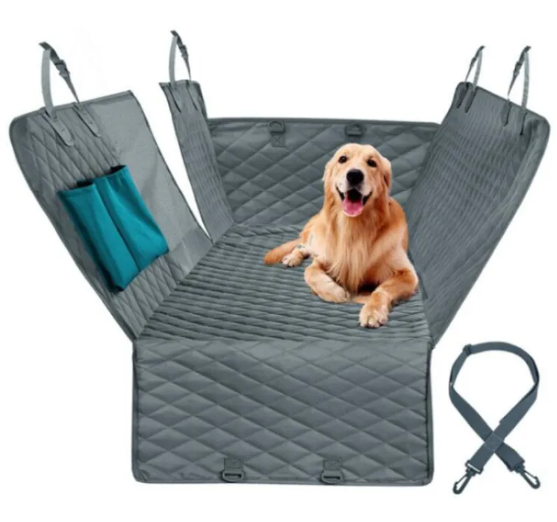 Mesh Window Dog Car Seat Cover